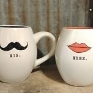 NEW Rae Dunn His and Hers Mugs